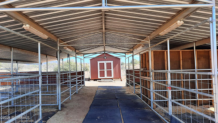 Horse Barn with Multiple Stalls